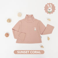 Mooi Atasan Anak Turtle Neck Top