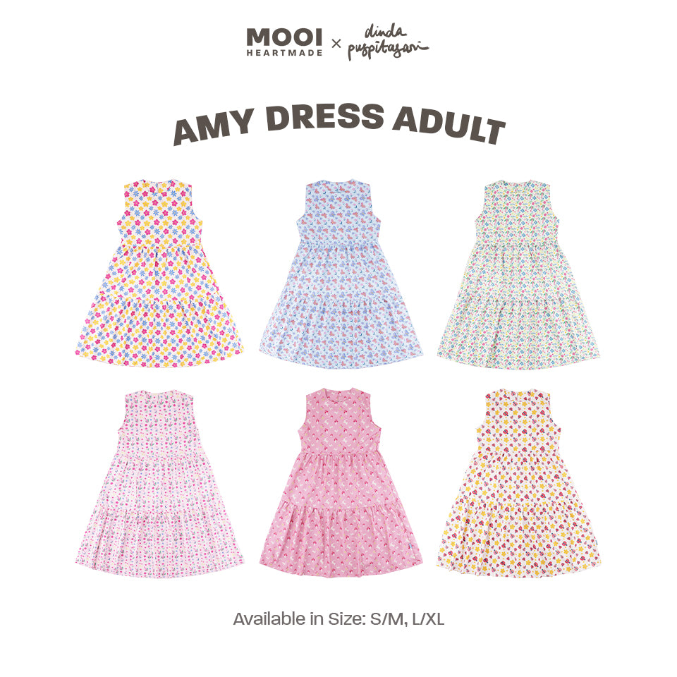 Mooi X Dinda Puspitasari Dress Dewasa Amy Dress Adult