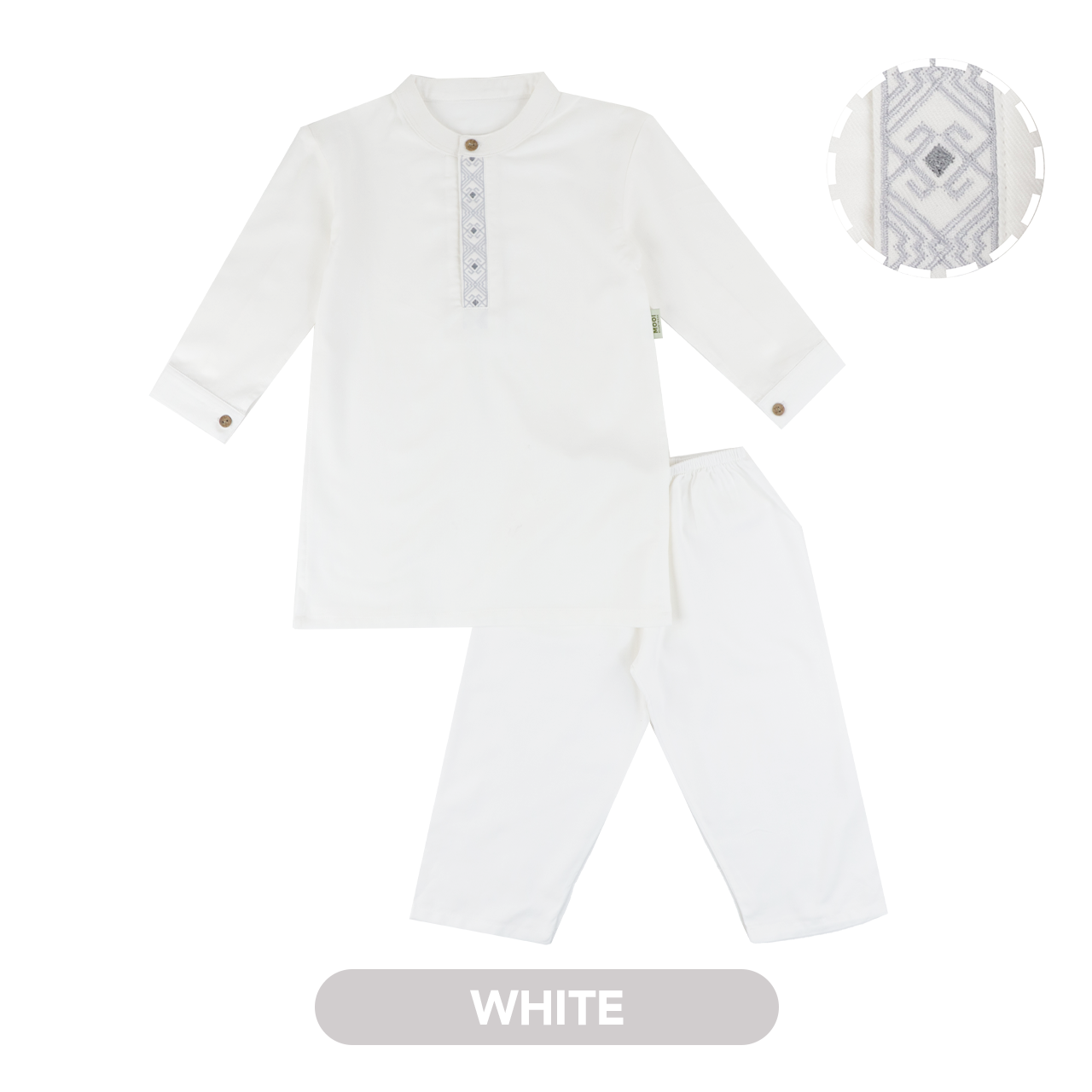 Mooi Rais Koko Set Setelan Koko Anak Raya Collection