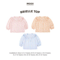 Mooi Atasan Anak Perempuan Brielle Top