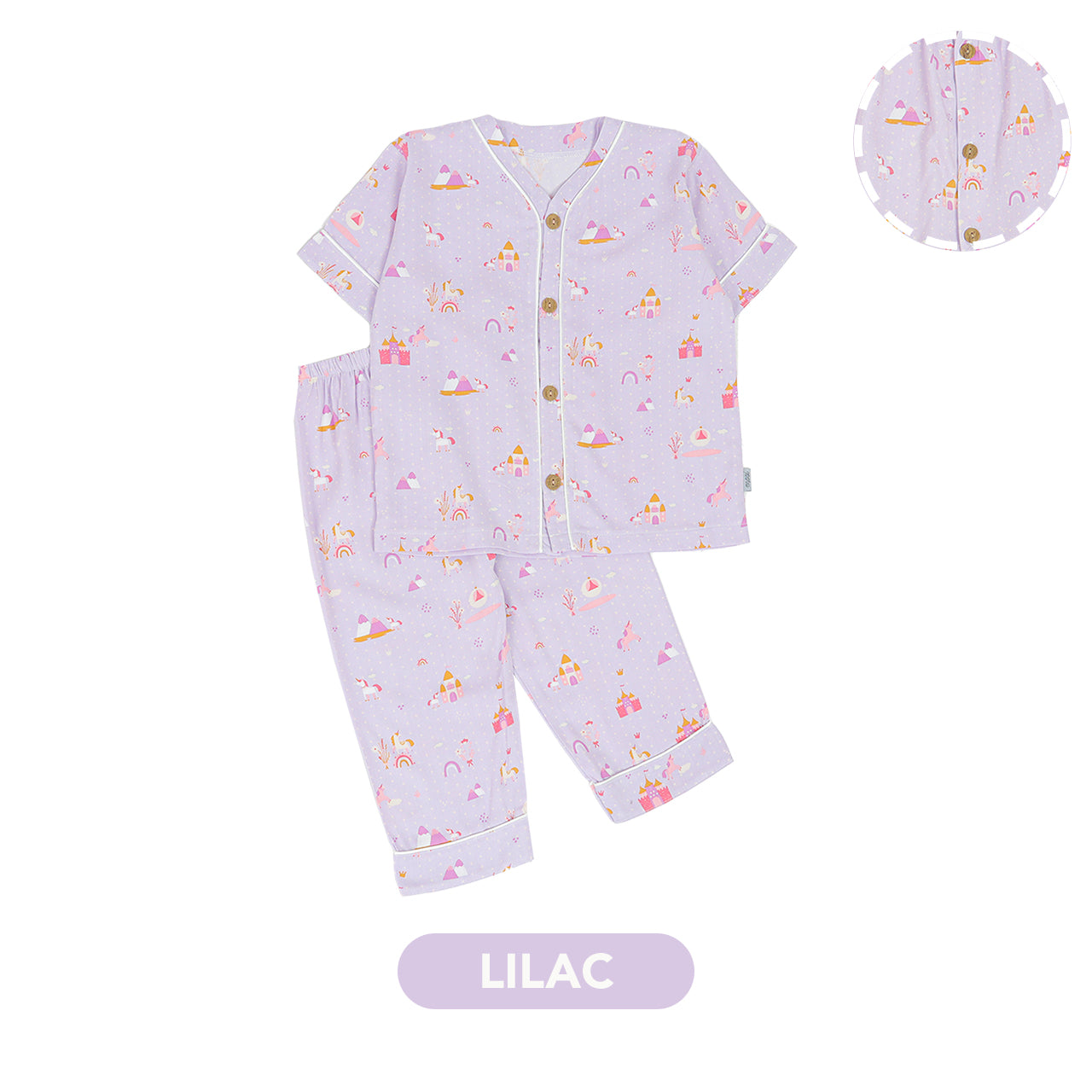 Mooi Piyama Anak Baju Tidur Anak Ceilo Short Pajamas Kids