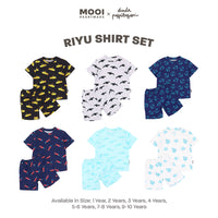 Mooi X Dinda Puspitasari Setelan Anak Laki-Laki Riyu Set