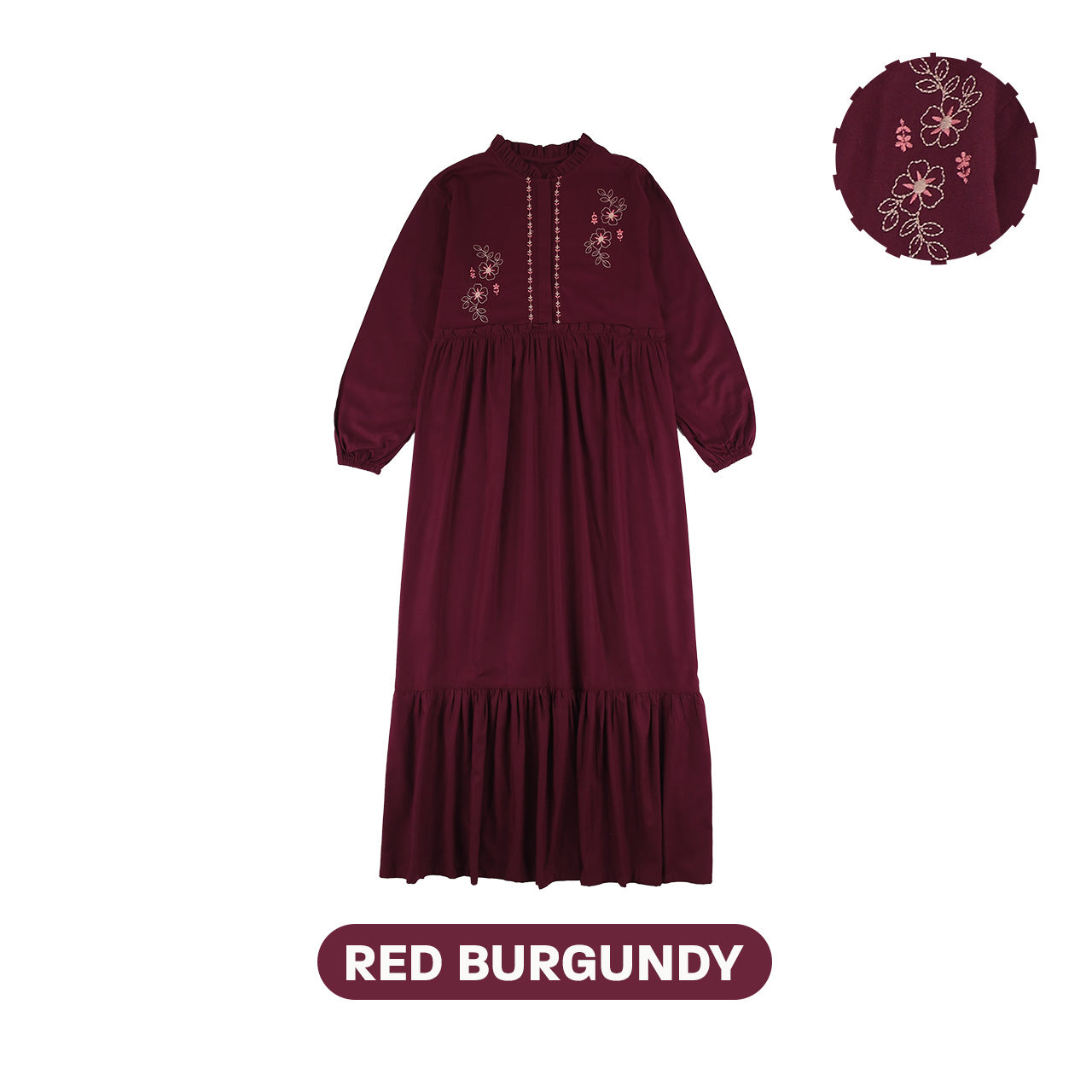 Mooi Dress Dewasa Raya Collection Sadiya Gamis Adult