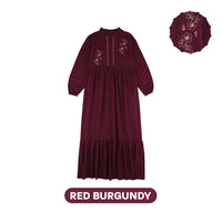 Mooi Dress Dewasa Raya Collection Sadiya Gamis Adult