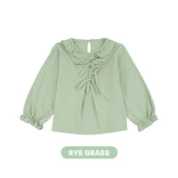 Mooi Atasan Anak Perempuan Nara Ruffle Top