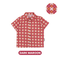Mooi Atasan Batik Kemeja Anak Laki-Laki Mahagra Batik Shirt