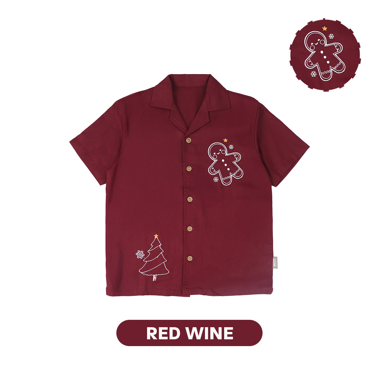 Mooi Kemeja Anak Laki-laki Christmas Collection Bentley Shirt