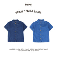 Mooi Kemeja Jeans Anak Sean Denim Shirt