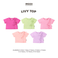 Mooi Atasan Anak Perempuan Livy Top