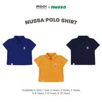 Mooi x Nussa Kemeja Anak Laki-Laki Nussa Polo Shirt