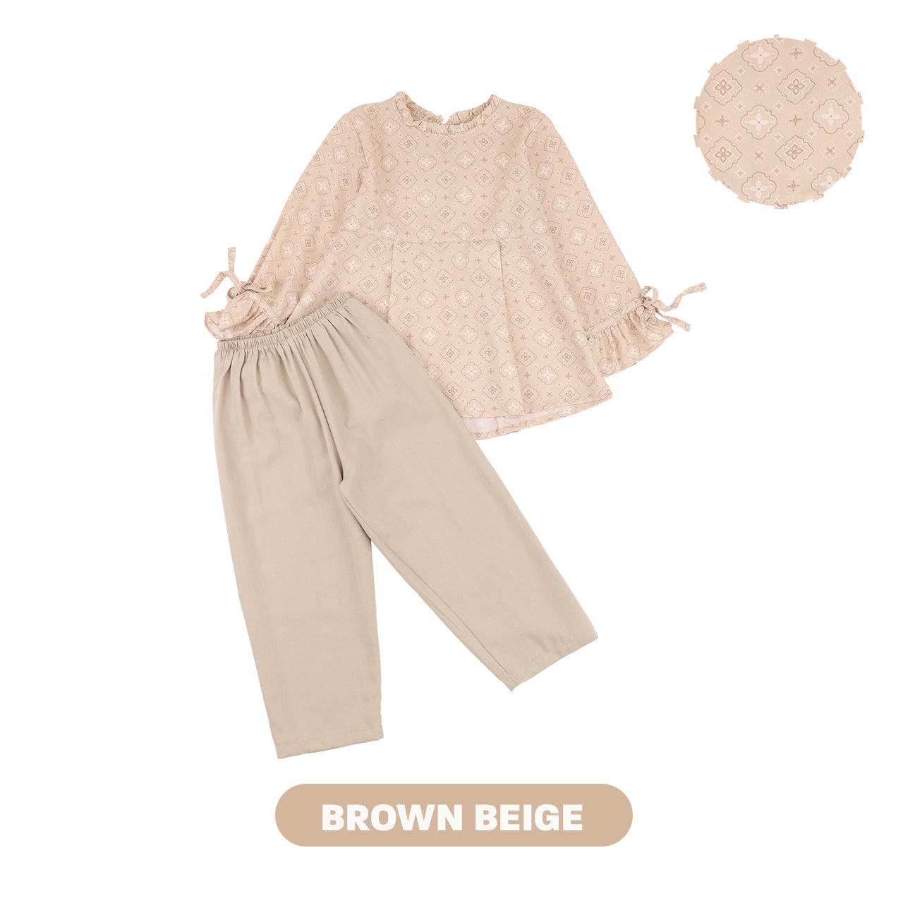 Mooi Setelan Anak Perempuan Raya Collection Daanya Tunik Set Sandya Series