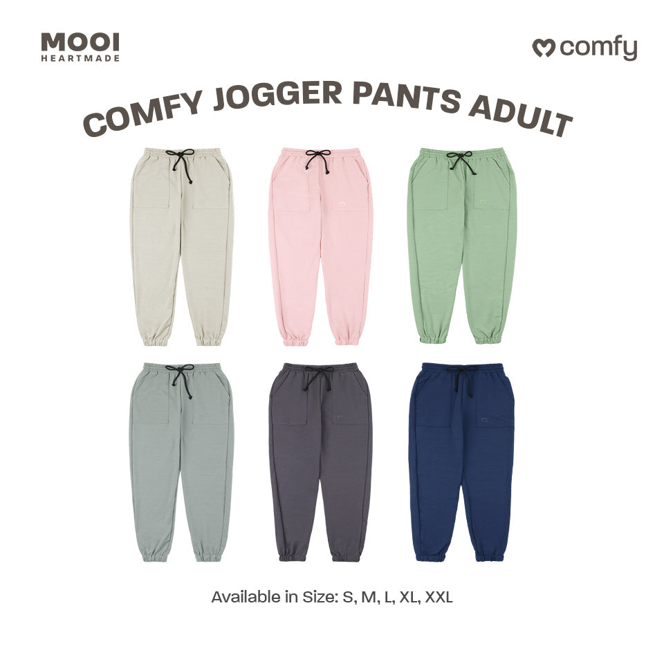 Mooi Celana Jogger Dewasa Comfy Jogger Pocket Adult