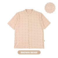 Mooi Atasan Pria Kemeja Pria Raya Collection Zaidan Koko Sandya Series