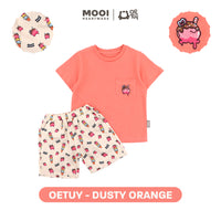 Mooi Artventure x Illustrator Pocket Tee Set Setelan Anak