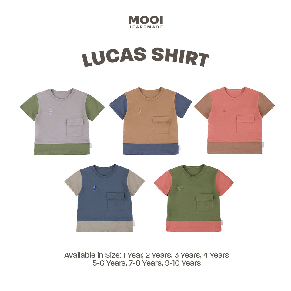 Mooi Kaos Anak Lucas Shirt