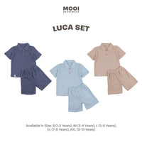 Mooi Setelan Anak Laki-Laki Comfy Luca Set