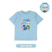 Mooi x Nussa Kaos Anak Laki-Laki Nussa Tshirt Graphic