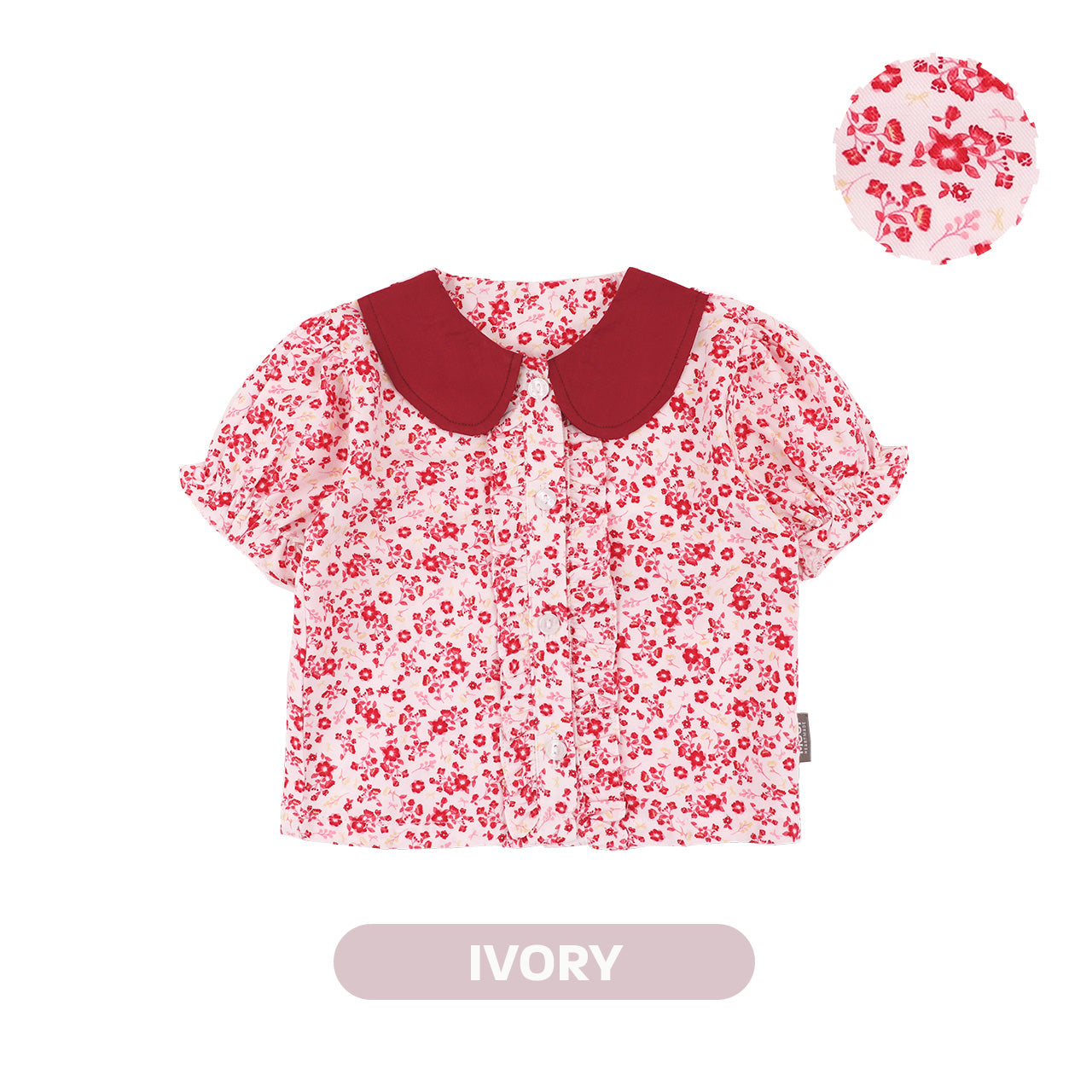 Mooi Atasan Anak Perempuan Christmas Collection Lenora Top