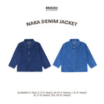 Mooi Jaket Jeans Anak Naka Denim Jacket