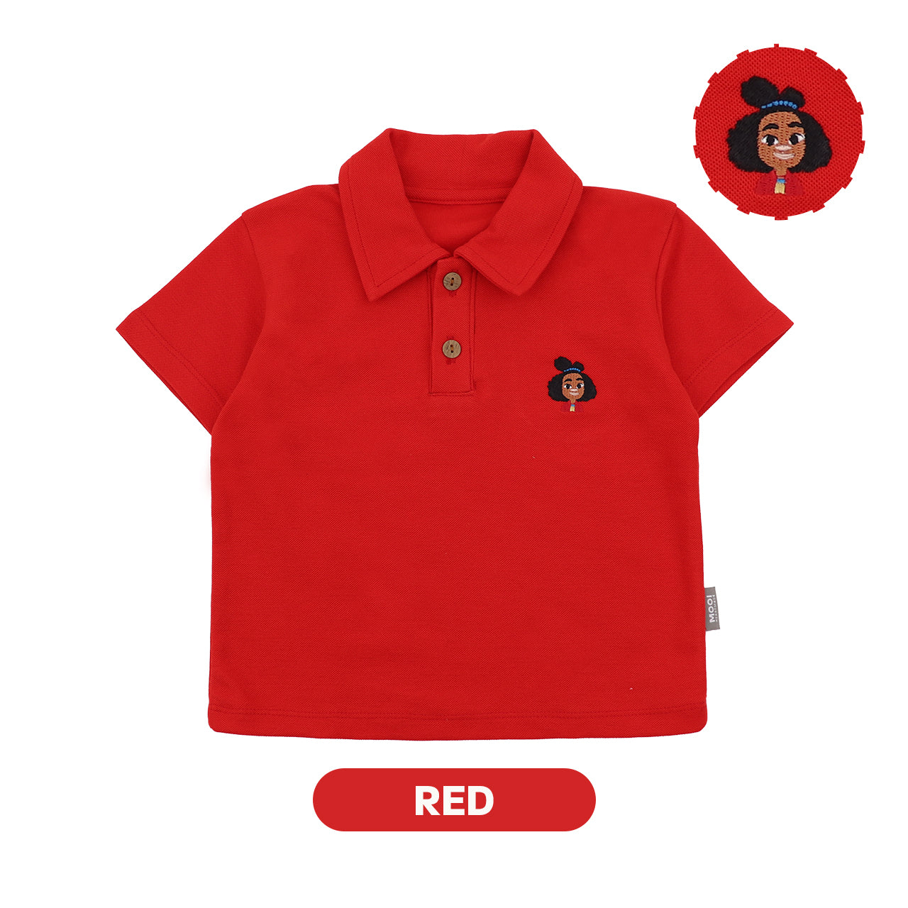 Mooi x Jumbo Kemeja Anak Laki-Laki Polo Shirt