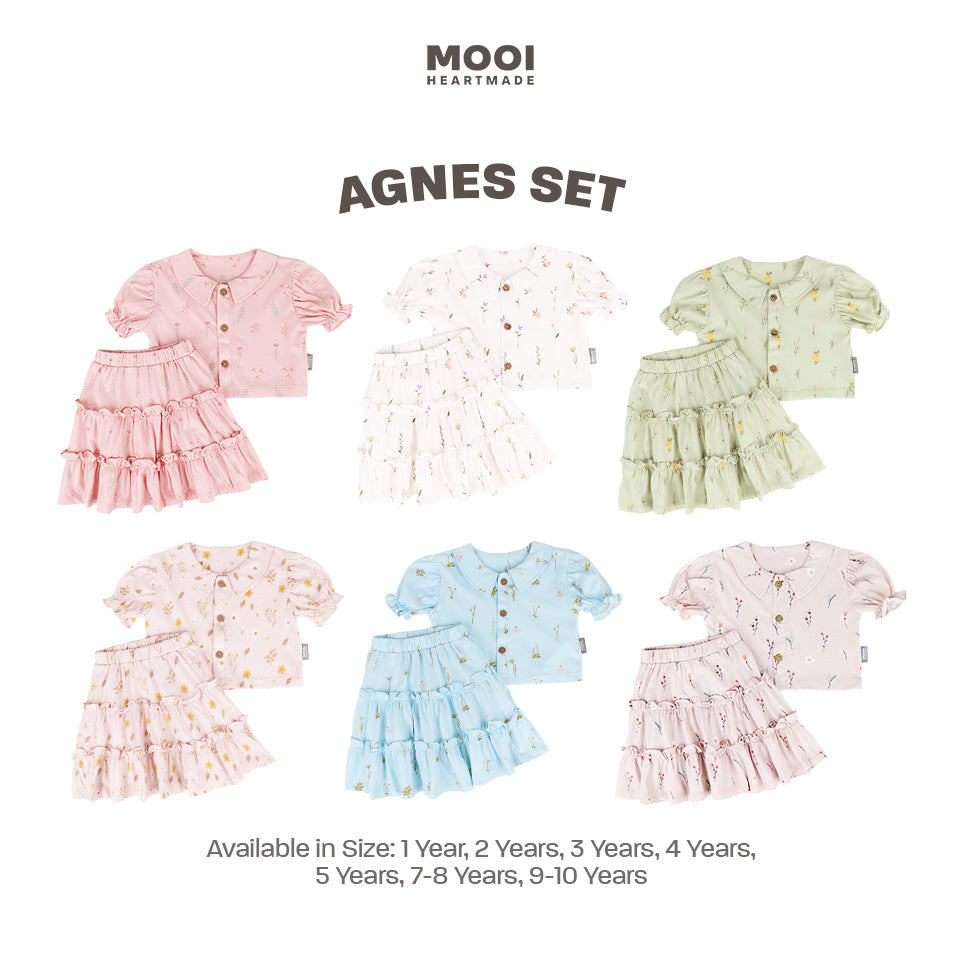 Mooi Setelan Anak Perempuan Agnes Set