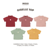 Mooi Atasan Turtleneck Anak Perempuan Giselle Top