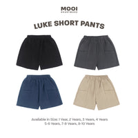 Mooi Celana Pendek Anak Cowok Luke Short Pants