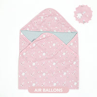 Mooi Hooded Cotton Blanket Selimut Topi Bayi