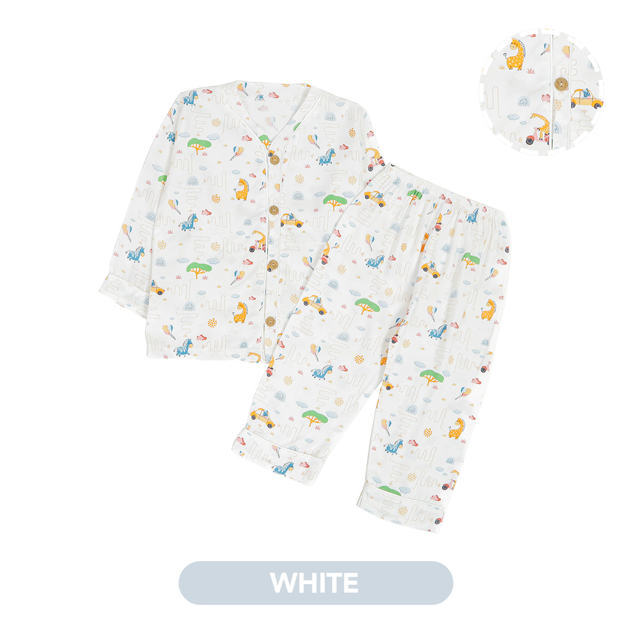 Mooi Piyama Anak Baju Tidur Anak Ceilo Long Pajamas Kids