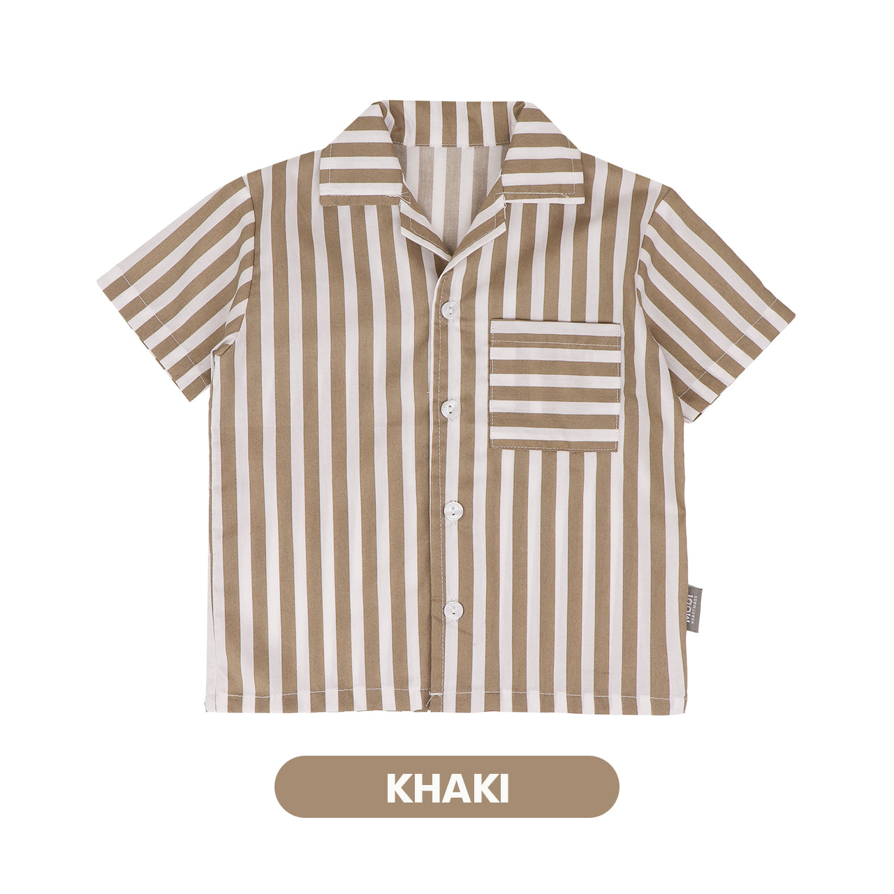 Mooi Kemeja Anak Laki-laki Arka Striped Shirt
