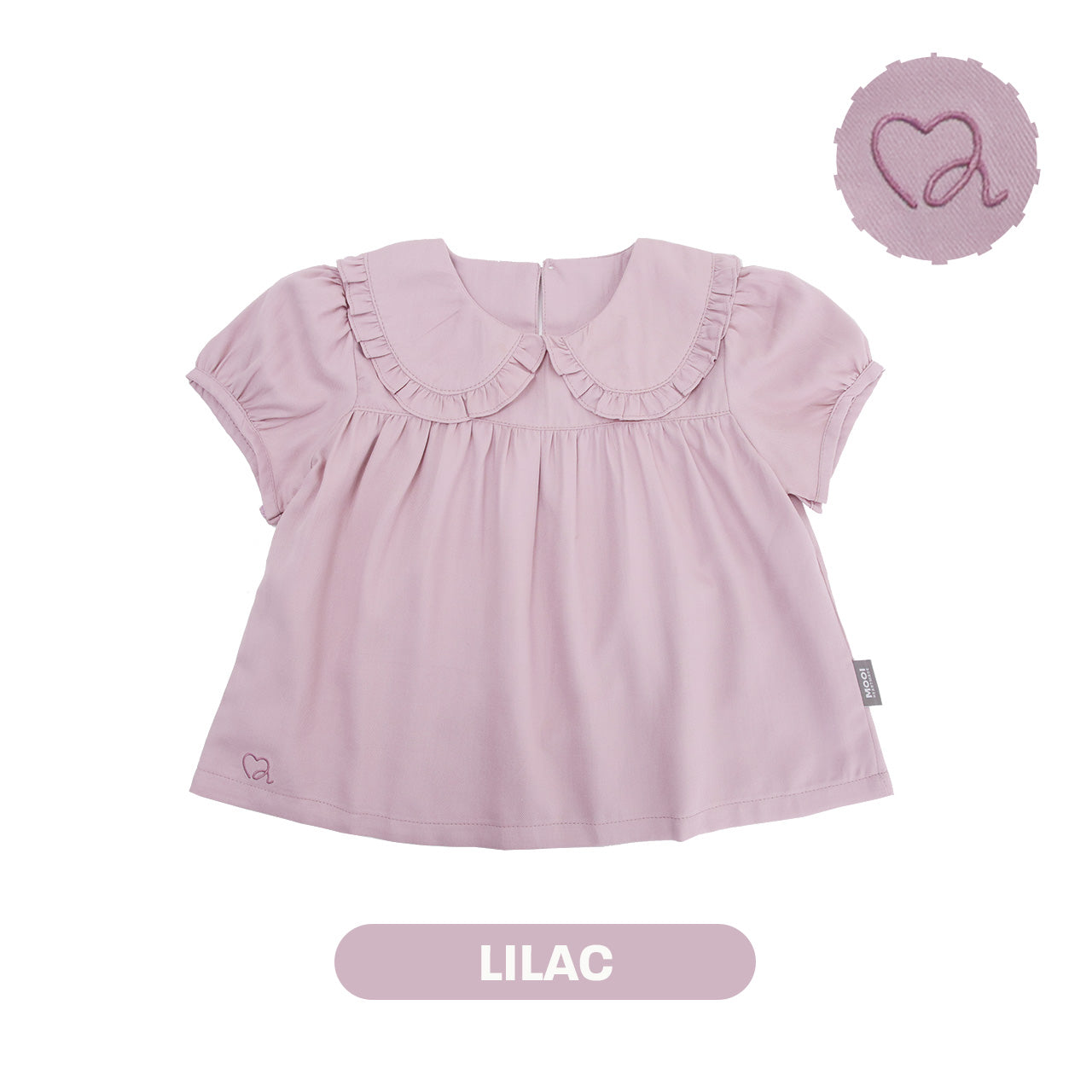Mooi Atasan Anak Perempuan Eleanor Puff Top