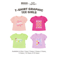 Mooi X Dinda Puspitasari Kaos Anak Perempuan T-shirt Graphic Tee Girls