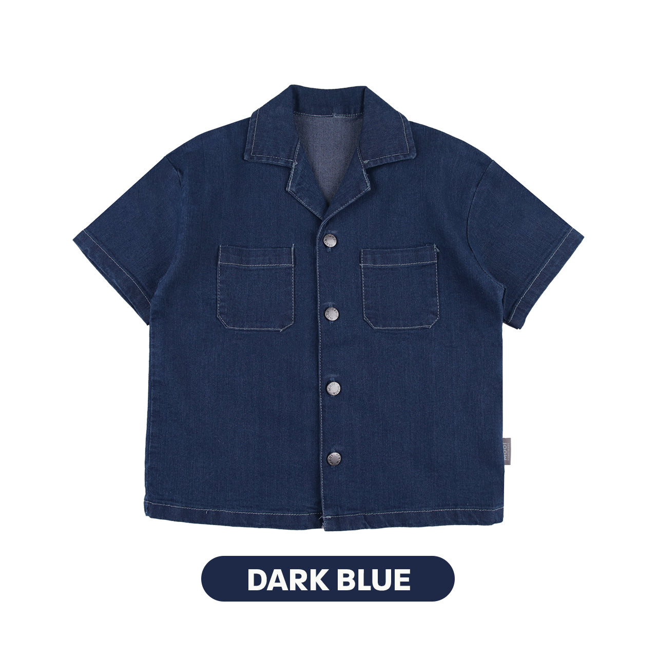 Mooi Kemeja Jeans Anak Laki-Laki Marlo Denim Shirt