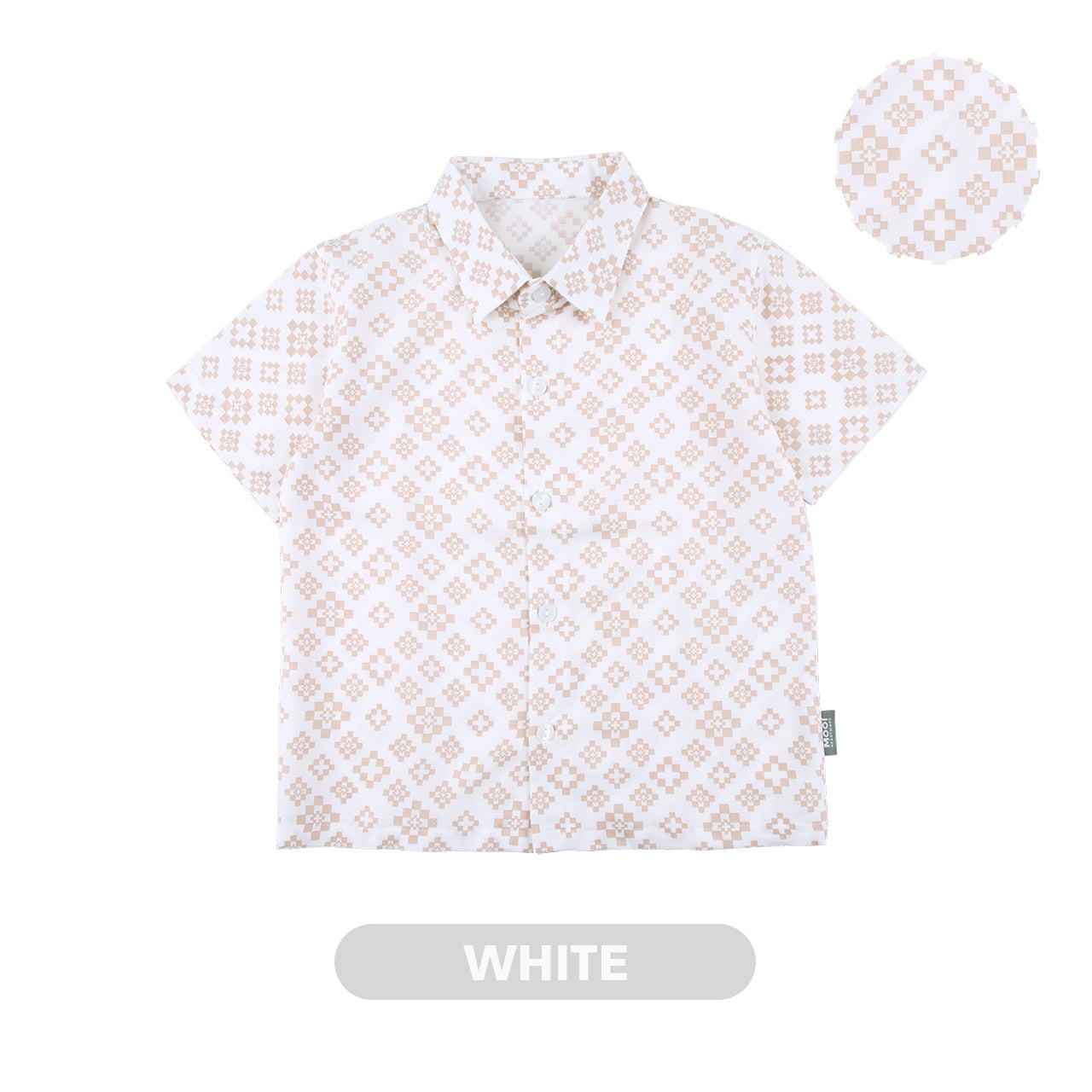 Mooi Atasan Batik Kemeja Anak Laki-Laki Mahagra Batik Shirt