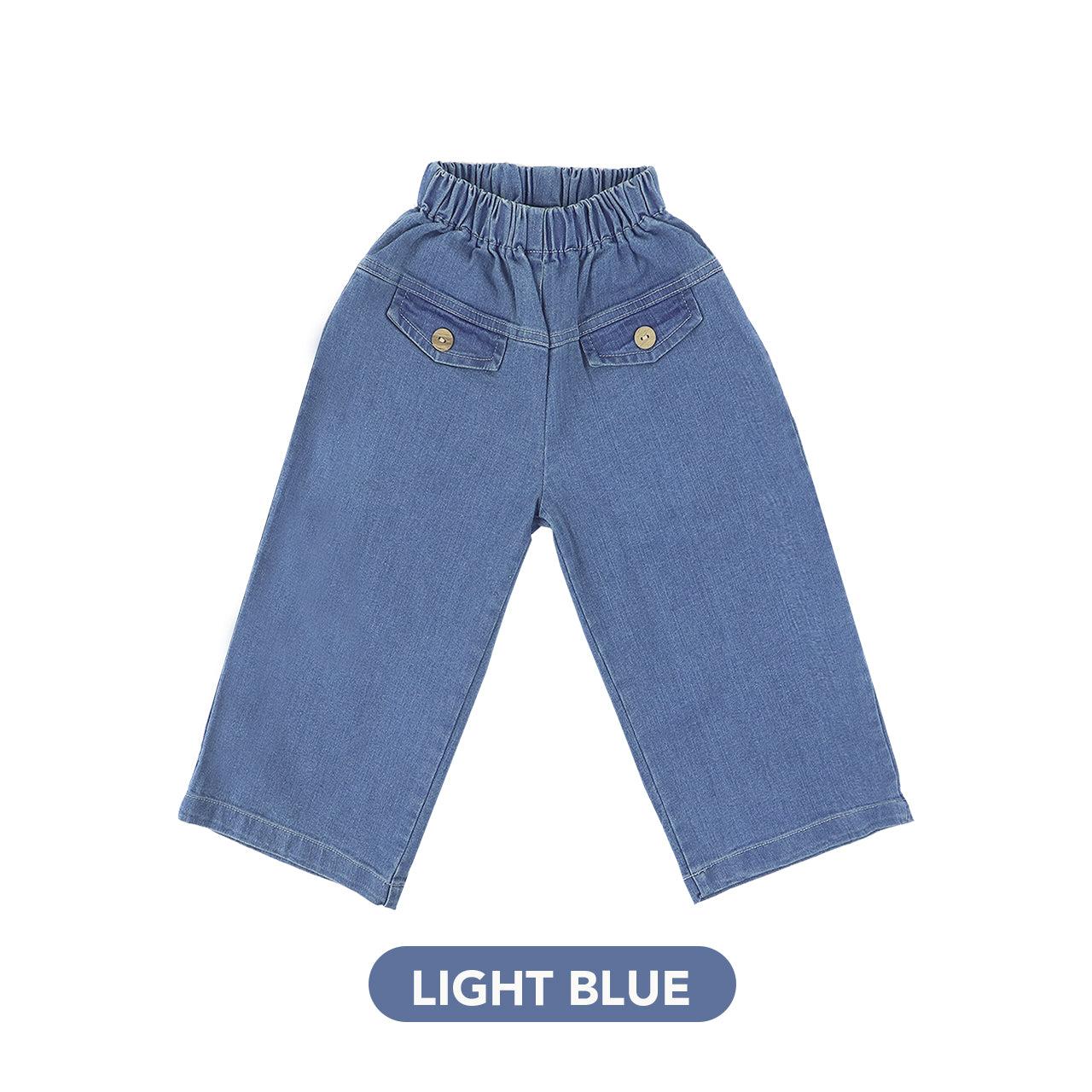 Mooi Celana Jeans Anak Jane Denim Cullotes