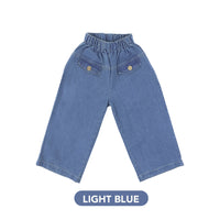 Mooi Celana Jeans Anak Jane Denim Cullotes