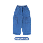 Mooi Celana Jeans Anak Kids Denim Nobi Long Cargo Pants