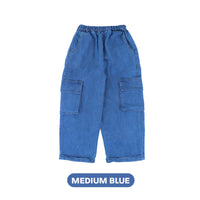 Mooi Celana Jeans Anak Kids Denim Nobi Long Cargo Pants