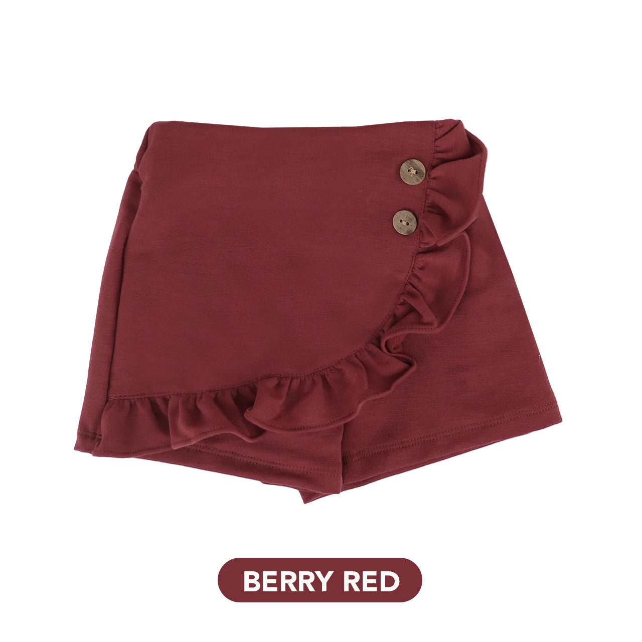 Mooi Rok Celana Anak Perempuan Hanako Ruffle Skort