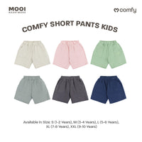 Mooi Celana Pendek Anak Unisex Laki Laki Perempuan Comfy Short Pants Kids Cowok Cewek
