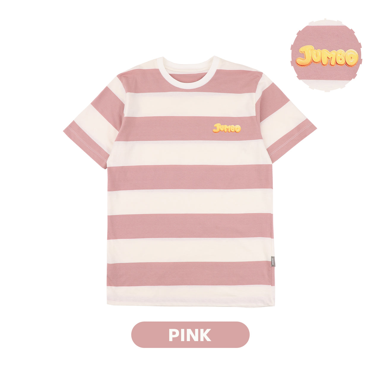 Mooi x Jumbo Kaos Dewasa Tshirt Striped Adult
