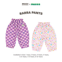 Mooi x Nussa Celana Panjang Anak Perempuan Rarra Pants