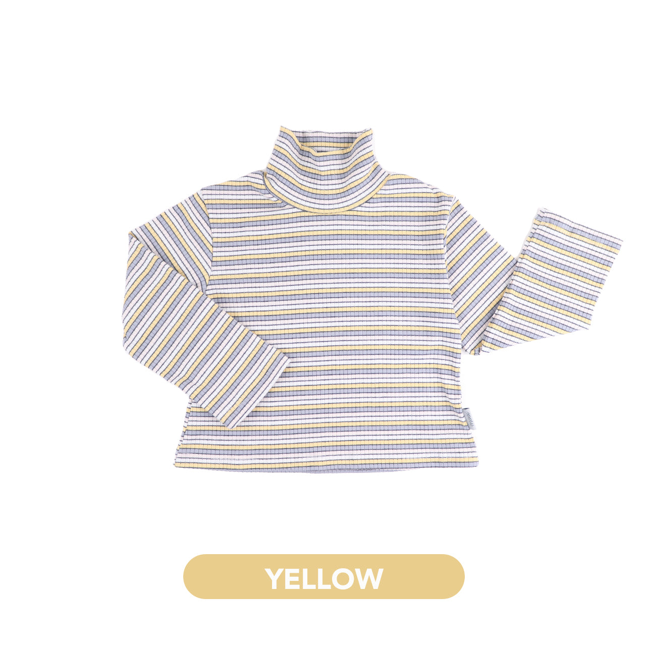 Mooi Atasan Anak Ren Turtle Neck Striped