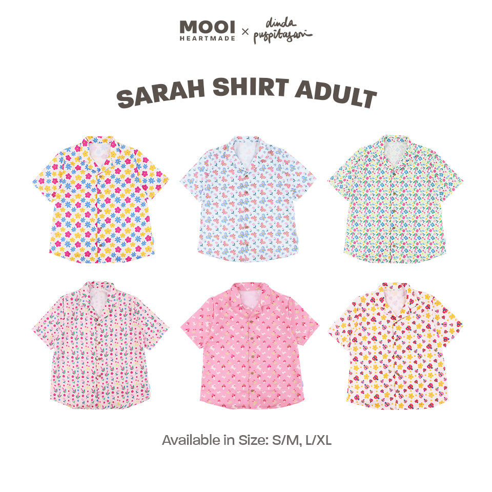 Mooi X Dinda Puspitasari Kemeja Dewasa Sarah Shirt Adult