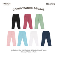 Mooi Legging Anak Polos Baby Legging Comfy Basic Legging V.1