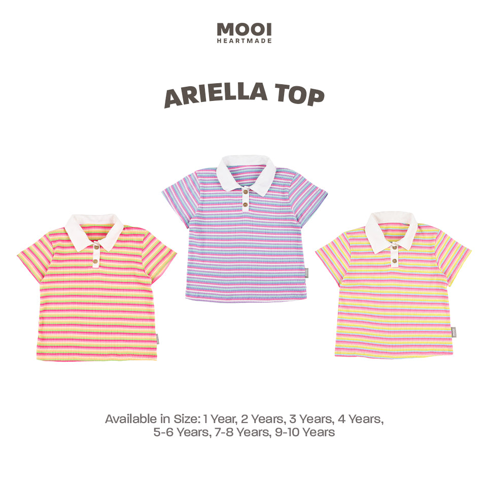 Mooi Atasan Anak Perempuan Ariella Top