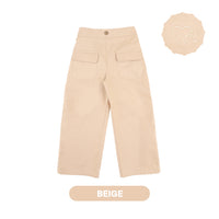 Mooi Celana Panjang Anak Perempuan Classic Girl Pocket Pants