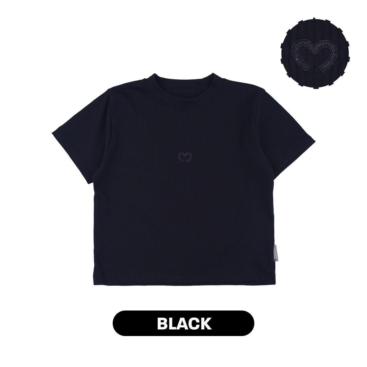 Mooi Atasan Anak Perempuan Comfy Rib Basic Top
