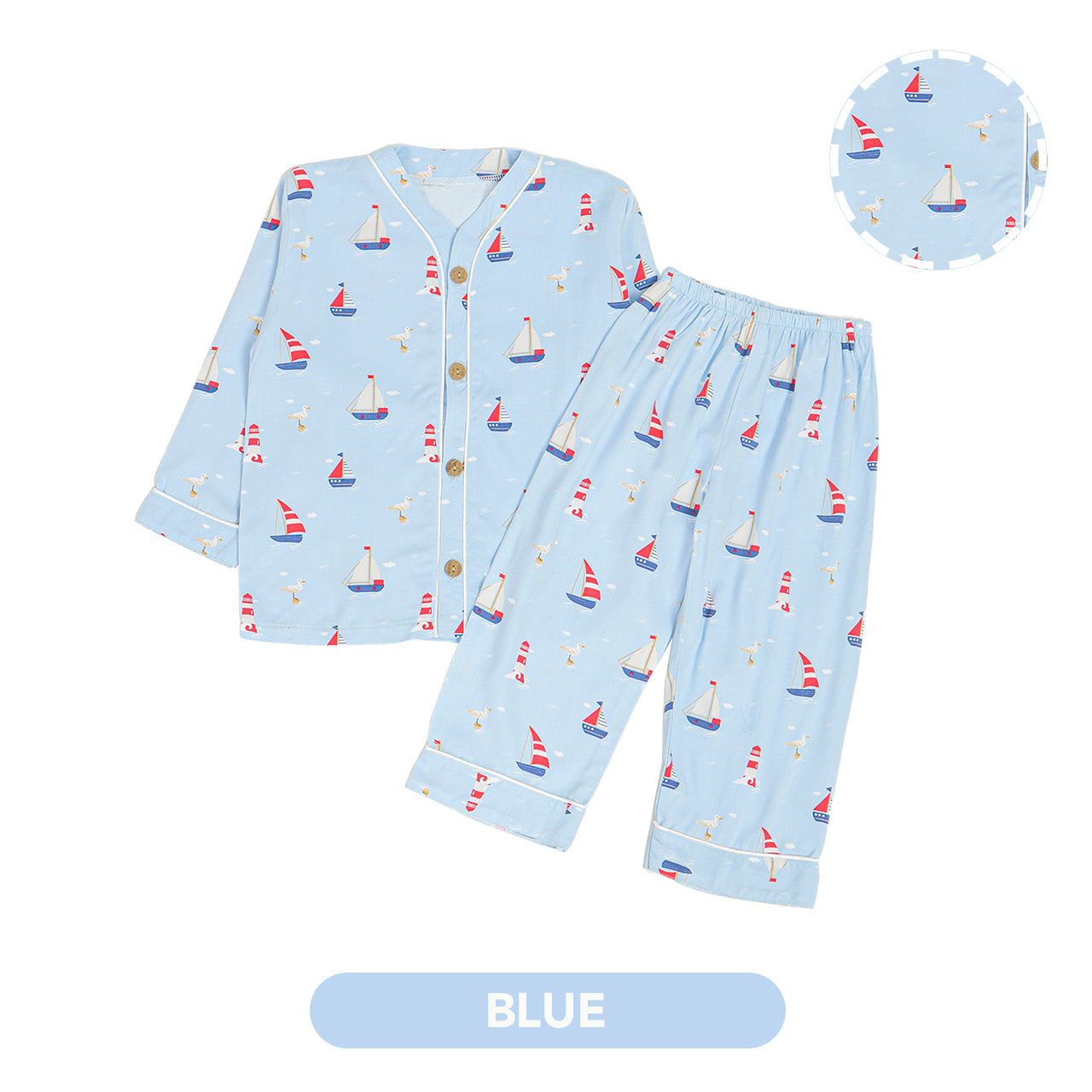 Mooi Piyama Anak Baju Tidur Anak Ceilo Long Pajamas Kids