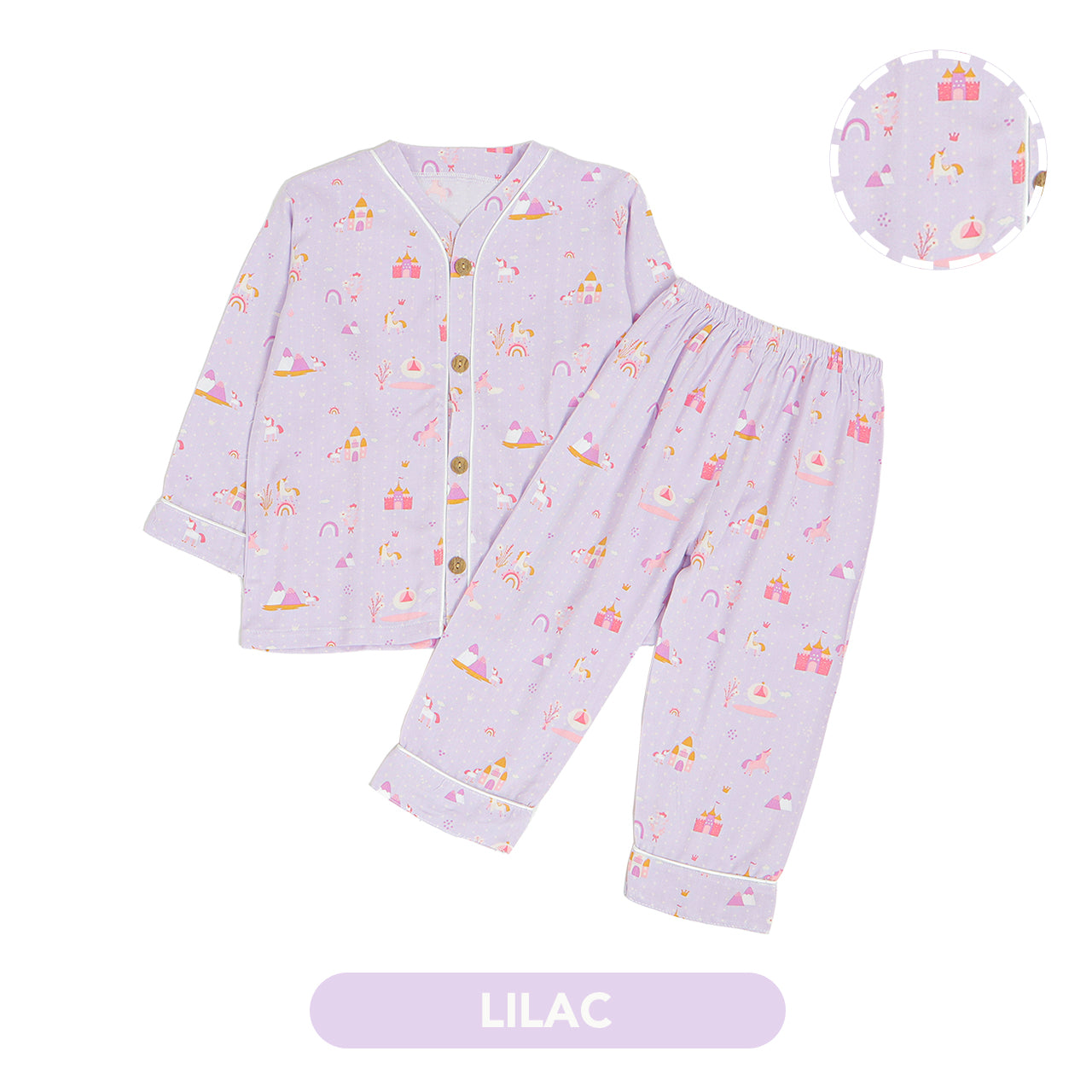 Mooi Piyama Anak Baju Tidur Anak Ceilo Long Pajamas Kids